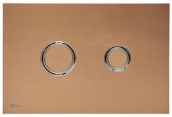 SAT Vezérlő gomb SAT fémből rózsa arany matt felülettel SATATBRG (SATAT BRG)