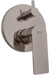 RAV SLEZÁK Kád csaptelep RAV SLEZÁK Nil vakolat alatti résszel együtt fényes metal szürke NL185MGL (NL185MGL)