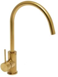 SAT Mosogató csaptelep SAT Aurum forgó karral csiszolt arany SATBAUR280BG (16357030131)