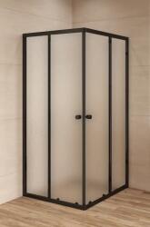 SAT Zuhanysarok négyzet 80x80 cm SAT Project SATPROMUQ80CCH (A403 BLACK CHINCHILLA)