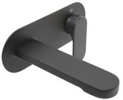 SAT Mosdó csaptelep SAT Fusion vakolat alatti résszel együtt matt fekete SATBSFU101CPC (SATBSFU101CPC)