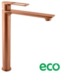 RAV SLEZÁK Magas mosdó csaptelep RAV SLEZÁK Nil leeresztőszelep nélkül csiszolt rozéarany NL230.0ZRK (NL230.0ZRK)