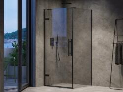 RAVAK Zuhanysarok téglalap 90x80 cm Ravak Cool! X0VV40300Z1SET80COPS90 (SET80COPS90C)