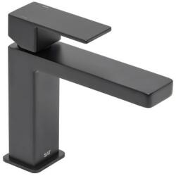 SAT Mosdó csaptelep SAT Vision leeresztőszelep nélkül fekete matt SATBSVI271C (FA-1178 BLACK)