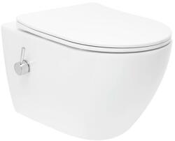 SAT WC bidével felakasztható SAT Fusion fehér fényes felülettel hátsó kifolyással SATFUS11BFC (6736HC)