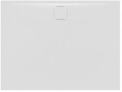 SAT Zuhanytálca négyszögletes SAT Vision 100x80 cm öntött márvány fehér SATSVVI10080B (MF10080-26SM)