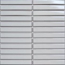 Premium Mosaic Kerámia mozaik Premium Mosaic Kit Kat snow 30x30 cm fényes MOSKK2SNL (MOSKK2SNL)