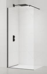 SAT Walk-in zuhanyparaván 130 cm SAT PVD Gun metal SATBWI130PRGM (SATBWI130PRGM)