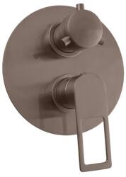 RAV SLEZÁK zuhany és fürdő csaptelep RAV SLEZÁK Nil vakolat alatti résszel együtt szálcsiszolt fém szürke NL286KMGK (NL286KMGK)