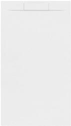 SAT Zuhanytálca négyszögletes SAT Fusion 140x90 cm öntött márvány blanco SATFU14090BL (HER14090BL)