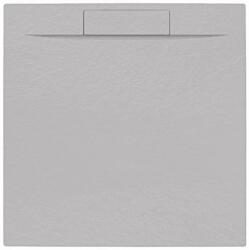 SAT Zuhanytálca négyzet SAT Fusion 90x90 cm öntött márvány Gris Perla SATFU9090GRP (HER9090GRISC)