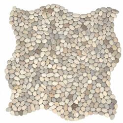 Mosavit Kőmozaik Mosavit Mini pebbles blanco 30x30 cm matt PEBBLEBL (MINI PEBBLE BLANCO)