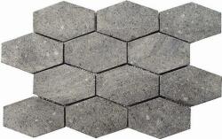 Mosavit Mozaik Mosavit Hexagonal grey 25x37 cm matt MENO (PIEDRA HEX. MENO)