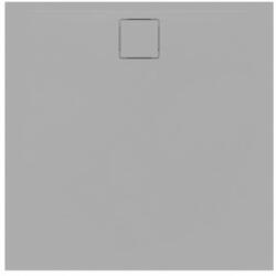 SAT Zuhanytálca négyzet SAT Vision 90x90 cm öntött márvány szürke SATSVVI90QS (MF90-26SM GREY MATT)