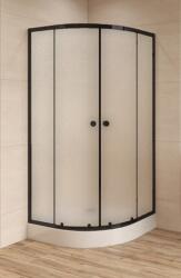 SAT Zuhanysarok negyedkör 90x90 cm SAT Project SATPROMUS90CCH (A401 BLACK 90 CHINCHIL)