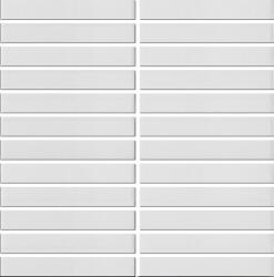Premium Mosaic Kerámia mozaik Premium Mosaic Kit Kat white 30x30 cm matt MOSKK2WHM (MOSKK2WHM)