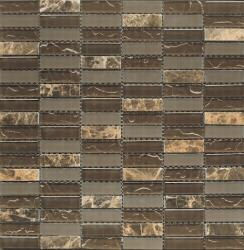 Fineza Mozaik Fineza Magic brown 30x30 cm fényes MAGICMOSBR (VDMA8001.1)