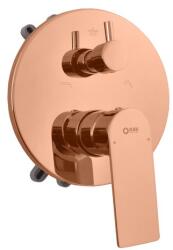 RAV SLEZÁK Kád csaptelep RAV SLEZÁK Nil vakolat alatti résszel együtt fényes rózsaarany NL187BOXZRL (NL187BOXZRL)