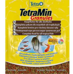 Tetra Min Granules 15 gr Zacskós Szemcsés Főeleség