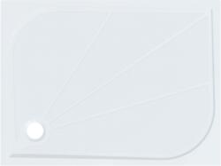 SAT Zuhanytálca négyszögletes SAT Limnew 120x80 cm öntött márvány fehér LIMNEW12080 (LIMNEW12080)