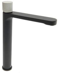 SAT Magas mosdó csaptelep SAT Fusion leeresztőszelep nélkül kar beton SATBSFU285BC (SATBSFU285BC)