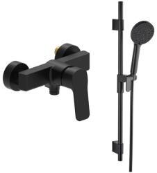 SAT Cube Way zuhanycsaptelep zuhanyszettel 150 mm fekete SATBSCU268CSET1 (SATBSCU268CSET1)