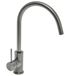 SAT Mosogató csaptelep SAT Aurum forgó karral csiszolt fegyver fém SATBAUR280BGM (163570301F2)