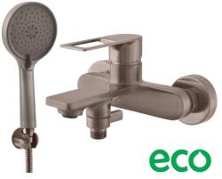 RAV SLEZÁK Kád csaptelep RAV SLEZÁK Nil zuhanyszettel együtt 150 mm szálcsiszolt fém szürke NL254.5/1MGK (NL254.5/1MGK)