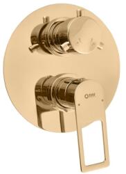 RAV SLEZÁK zuhany és fürdő csaptelep RAV SLEZÁK Nil vakolat alatti résszel együtt arany NL286KZ (NL286KZ)