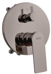 RAV SLEZÁK Kád csaptelep RAV SLEZÁK Nil vakolat alatti résszel együtt fényes metal szürke NL187BOXMGL (NL187BOXMGL)