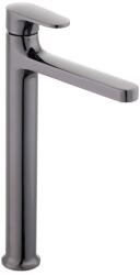 SAT Magas mosdó csaptelep SAT DARK leeresztőszelep nélkül PVD Gun Metal SATBSDA285P (SATBSDA285P)