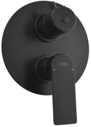 RAV SLEZÁK Kád csaptelep RAV SLEZÁK Nil vakolat alatti résszel együtt matt fekete NL187.3CMAT (NL187.3CMAT)