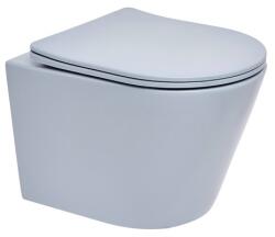 SAT Wc soft close ülőkével felakasztható SAT Infinitio matt felülettel hátsó kifolyással SATINF010RREXPDBLM (C615-B2330MHL)