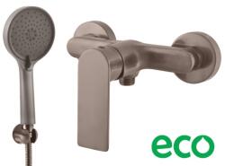 RAV SLEZÁK Zuhany csaptelep RAV SLEZÁK Nil zuhanyszettel együtt 150 mm szálcsiszolt fém szürke NL181.5/1MGK (NL181.5/1MGK)