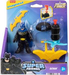 Imaginext Set de joaca cu figurina, Imaginext, Metal Force, Batman, JDK91 Figurina