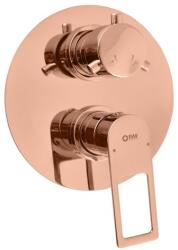 RAV SLEZÁK zuhany és fürdő csaptelep RAV SLEZÁK Nil vakolat alatti résszel együtt arany rózsa NL286KZRL (NL286KZRL)