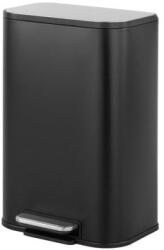 SAT Szemétkosár szabadon álló SAT 12 l fekete mat SATDKOSO12C (HDB-18090B-12L)