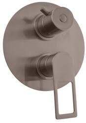 RAV SLEZÁK zuhany és fürdő csaptelep RAV SLEZÁK Nil vakolat alatti résszel együtt szálcsiszolt fém szürke NL287.3MGK (NL287.3MGK)