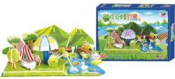 Legler Little Foot Trei straturi de spumă 3D broasca tonka puzzle (DDLE9049)