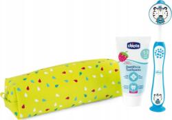 Chicco Fogkefe És Fogkrém Szett Tokban - Tiger, 3 Éves Kortól (CHIC-6595) (CHIC-6595)