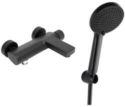 SAT Kád csaptelep SAT Evolution fürdőkádas készlettel 150 mm fekete matt SATBSEVO222CSET1 (SATBSEVO222CSET1)