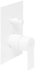 SAT zuhany és fürdő csaptelep SAT B-Way vakolat alatti résszel együtt Fehér matt SATBSBW215B (TA015BO/M-SI)