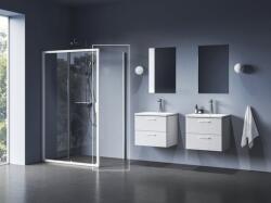 RAVAK Oldalsó paraván a zuhanyajtóhoz 90x90 cm Ravak Blix II 9BM70E00Z1 (9BM70E00Z1)