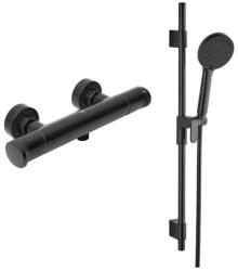 SAT Zuhany csaptelep SAT Dark zuhanyszettel együtt 150 mm fekete matt SATBSDA268CSET1 (SATBSDA268CSET1)