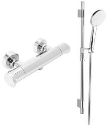 SAT Zuhany csaptelep SAT Dark zuhanyszettel együtt 150 mm króm SATBSDA268CRSET1 (SATBSDA268CRSET1)