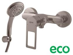 RAV SLEZÁK Zuhany csaptelep RAV SLEZÁK Nil zuhanyszettel együtt 150 mm fémes szürke NL281.5/1MGL (NL281.5/1MGL)