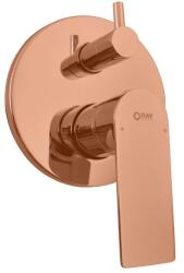 RAV SLEZÁK Kád csaptelep RAV SLEZÁK Nil vakolat alatti résszel együtt rózsaarany csiszolt NL185ZRK (NL185ZRK)