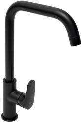 SAT Mosogató csaptelep SAT Dark forgó karral fekete SATBSDA280LC (135270202A1)