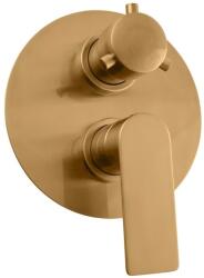 RAV SLEZÁK zuhany és fürdő csaptelep RAV SLEZÁK Nil vakolat alatti résszel együtt csiszolt arany NL186KZK (NL186KZK)