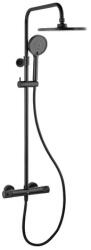 SAT Zuhanyrendszer SAT termosztatikus csapteleppel fekete SATSSTKC (136881402A1)